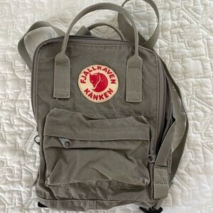 Kanken small backpack.